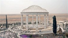 Palácový komplex v západním okraji Palmýry, který se podailo získat Asadovým...