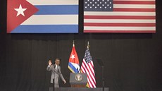 Americký prezident Barack Obama pi loské návtv Kuby.