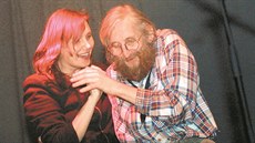Eva Turnová a Vratislav Brabenec v roce 2003. Eva Turnová a Vratislav Brabenec v roce 2003.