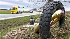Bludovský kopec patří k velmi nebezpečným úsekům, stala se zde již řada... Bludovský kopec patří k velmi nebezpečným úsekům, stala se zde již řada...