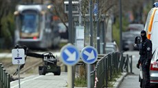 Policejní zásah na bruselském pedmstí Schaerbeek. Dorazili tkoodnci i...