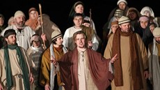 Už roky patří k Velikonocům ve Žďáře nad Sázavou pašijové hry. Letos byly plné... Už roky patří k Velikonocům ve Žďáře nad Sázavou pašijové hry. Letos byly plné...