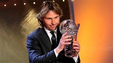 Pavel Nedvd pi vyhláení ankety Fotbalista roku coby nevopeený len Sín...