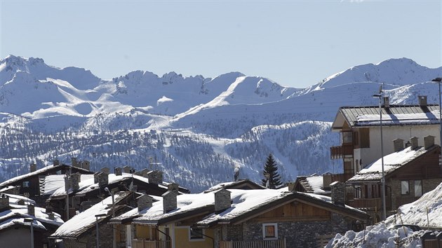 Svahy v italskm Sestriere nedaleko Turna, kde se v roce 2006 konaly zimn olympijsk hry.