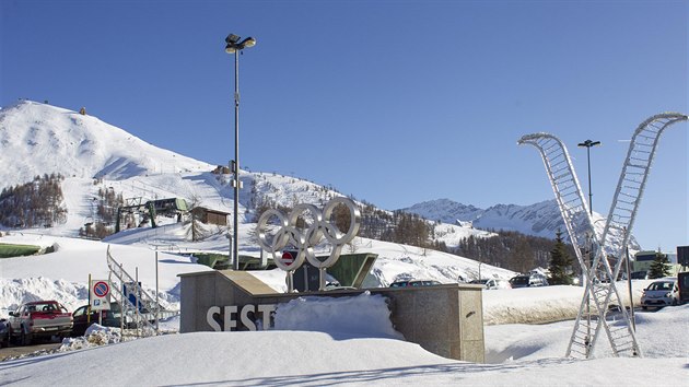 Svahy v italskm Sestriere nedaleko Turna, kde se v roce 2006 konaly zimn olympijsk hry. 