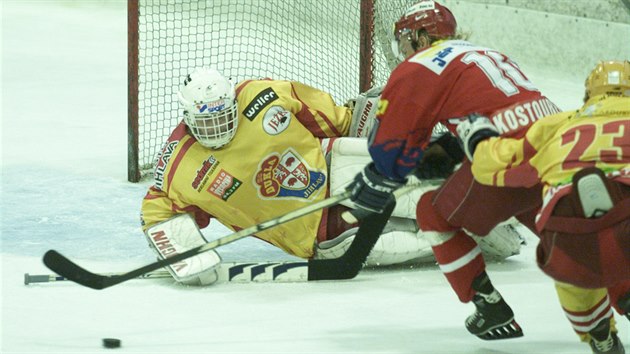 Nejvt hvzdou bare z roku 2004 byl jednoznan jihlavsk brank Jaroslav Suchan.