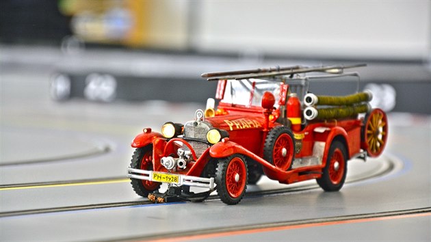 Autodrha Slot Car Racing Clubu v Tusarov ulici.