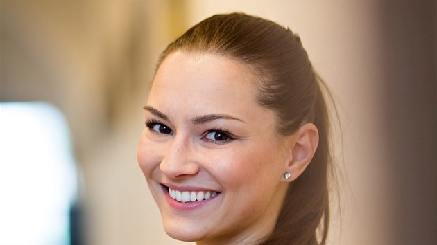 Finalistka Miss Vendula Neumannov.