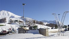 Svahy v italském Sestriere nedaleko Turína, kde se v roce 2006 konaly zimní... Svahy v italském Sestriere nedaleko Turína, kde se v roce 2006 konaly zimní...