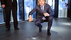 Pavel Nedvěd vstoupil do Síně slávy českého fotbalu. Hvězdu se svým jménem i... Pavel Nedvěd vstoupil do Síně slávy českého fotbalu. Hvězdu se svým jménem i...