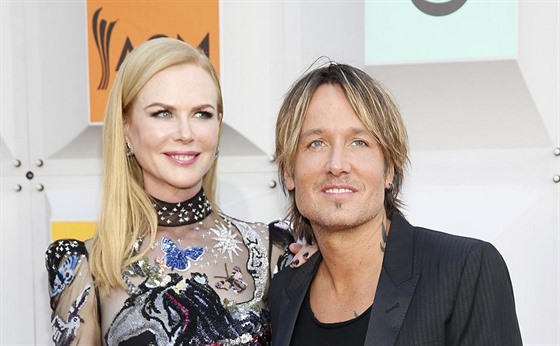 Nicole Kidmanová a Keith Urban (Las Vegas, 3. dubna 2016)