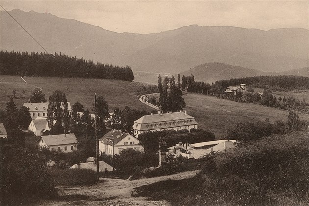 Lázn Libverda v roce 1891