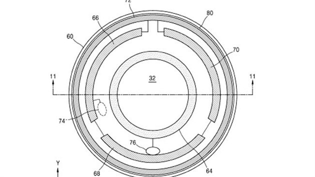 Patent chytrch kontaktnch oek od Samsungu