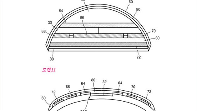 Patent chytrch kontaktnch oek od Samsungu