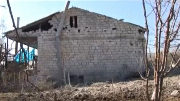 Dm pokozen nsledky boj v Nhornm Karabachu (2. duben 2016)