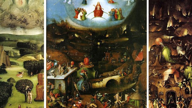 Hieronymus Bosch: triptych Posledn soud
