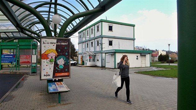 Souasn podoba autobusovho ndra v Liberci