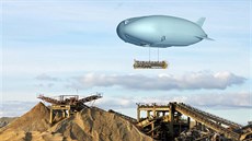 V představách je široké využití hybridních vzducholodí Airlander ve vojenském i... V představách je široké využití hybridních vzducholodí Airlander ve vojenském i...