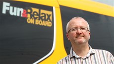Nové plány autobusového dopravce Student Agency představil majitel společnosti... Nové plány autobusového dopravce Student Agency představil majitel společnosti...