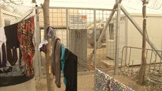 ivot uprchlík v táboe Idomeni