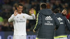 Cristiano Ronaldo se raduje z vítztví v El Clásiku nad Barcelonou 2:1.