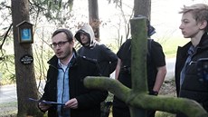 Pravicoví radikálové pod vedení Adama B. Bartoše si na dvou místech v Polné... Pravicoví radikálové pod vedení Adama B. Bartoše si na dvou místech v Polné...