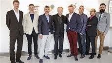 Designérský tým Tescomy: (zleva) Petr Tesák, Frantiek Fiala, David Veleba,...