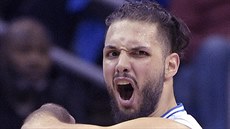 Evan Fournier z Orlanda si za tento výstup vykoledoval technickou chybu.