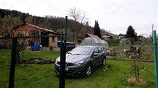 Zahradkářská kolonie v Boleticích na Děčínsku. V jejím blízkém okolí se pokusil... Zahradkářská kolonie v Boleticích na Děčínsku. V jejím blízkém okolí se pokusil...