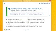 Nabídka upgradu na Windows 10 Nabídka upgradu na Windows 10