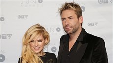 Avril Lavigne a Chad Kroeger (Calgary, 3. dubna 2016)