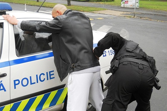 Policisté vidli zlodje vycházet z rodinného domu. tveice vak posléze tvrdila, e uvnit vbec nebyla (ilustraní snímek).