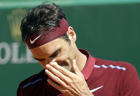 Roger Federer na turnaji v Monte Carlu