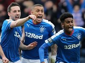 DERBY JE ZASE JEDNOU NAE! Hri Glasgow Rangers se raduj z postupu do finle...