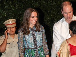 Princ William a Kate se podívali na festival Bihu v indickém Národním parku...