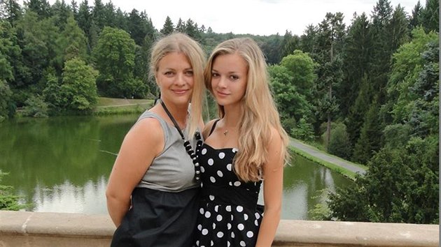 Barbora Srncov s dcerou 