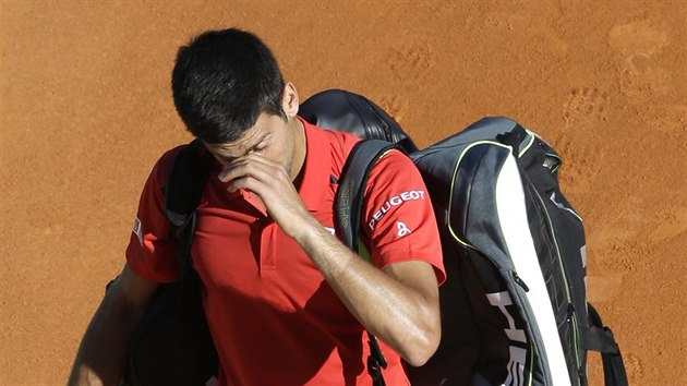 Novak Djokovi se lou s turnajem v Monte Carlu.