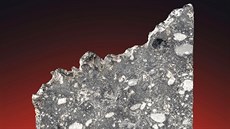 ez úlomkem meteoritu zvaným palasit. Jsou v nm vidt krystaly olivínu zarostlé v eleze. Jeho cena se odhaduje a na ti tisíce dolar. 