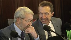 Vedení jihlavské radnice (na snímku náměstci primátora Milan Kolář a Jaroslav... Vedení jihlavské radnice (na snímku náměstci primátora Milan Kolář a Jaroslav...