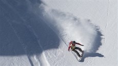 Estelle Baletová při Freeride World Tour Estelle Baletová při Freeride World Tour