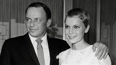 Frank Sinatra a Mia Farrowová se vzali 1. ledna 1966.