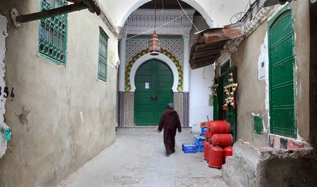 Jedna z uliek v marockém Tétouanu. (21. dubna 2016)