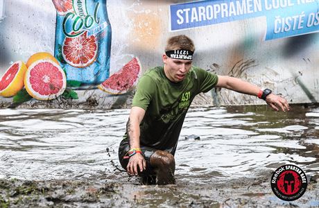 Vodn pkop na zvod Spartan Race Sprint v Praze