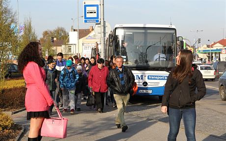 Autobusoví dopravci opt hlásí pokles cestujících.