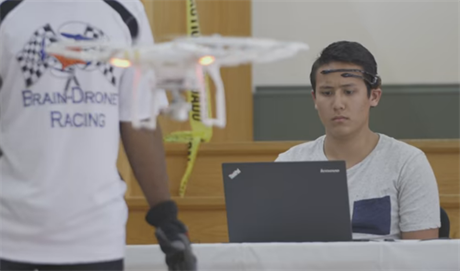 Brain-Drone Racing