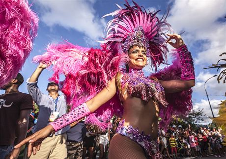 Karneval, prvod,vesel, Seychely, makary,masky, oslava (Seychely, 23. dubna...
