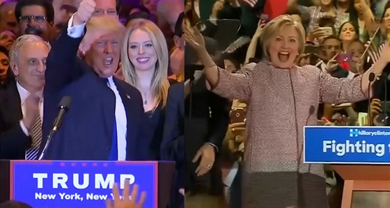 Donald Trump a Hillary Clintonová zvítzili v primárkách v New Yorku
