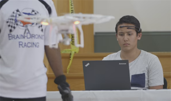 Brain-Drone Racing