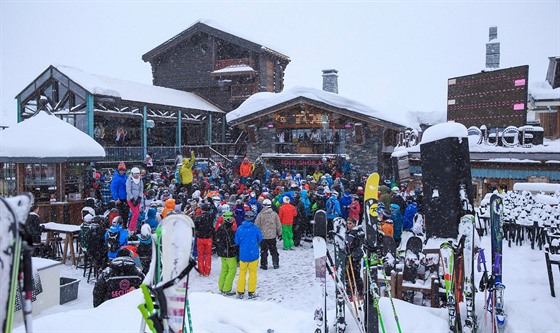 Lyaský areál ve Val D'Isere - ilustraní foto