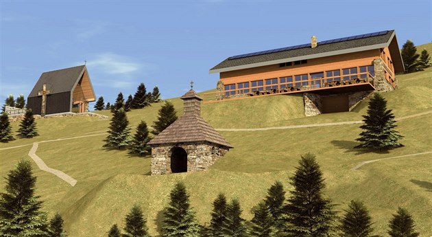 Vizaualizace lokality Vřesová studánka. Tuto podobu chce prosadit Spolek na... Vizaualizace lokality Vřesová studánka. Tuto podobu chce prosadit Spolek na...